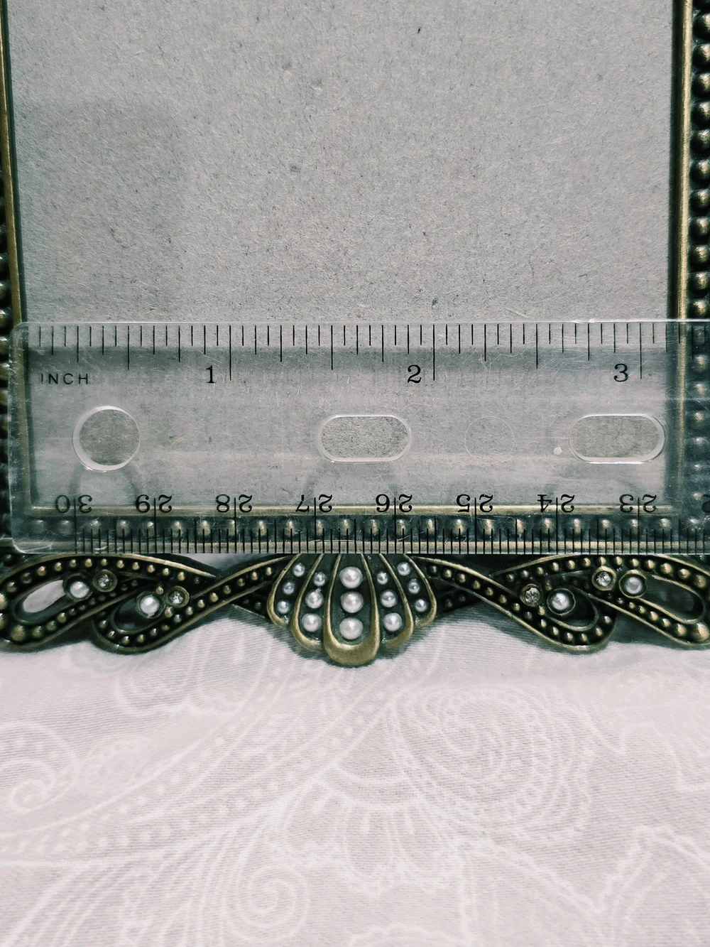 Fetco Home Decor Vintage Style Ornate Filigree Metal Picture Frame 4x6